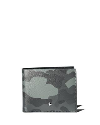 Zippo Portafoglio In Pelle Bi-Fold Con Portamonete - Grigio Mimetica - Accessori Uomo - 3