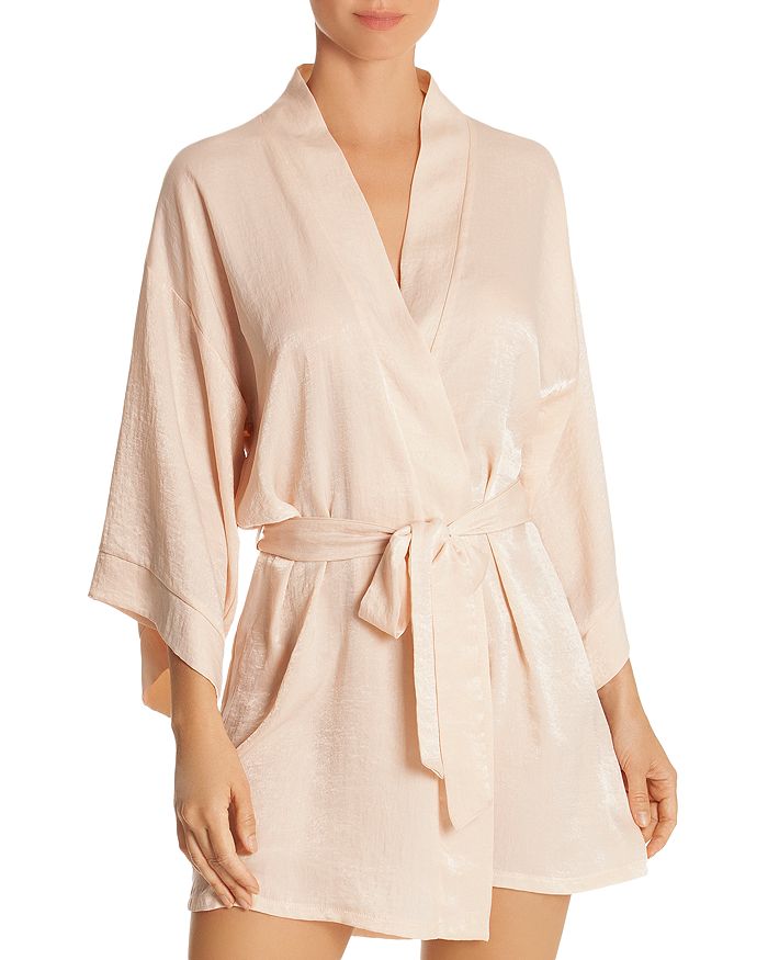 IN BLOOM BY JONQUIL IN BLOOM BY JONQUIL SHIMMER SATIN WRAP ROBE,RYS030