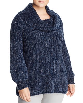 525 America Plus Chenille Cowl Neck 