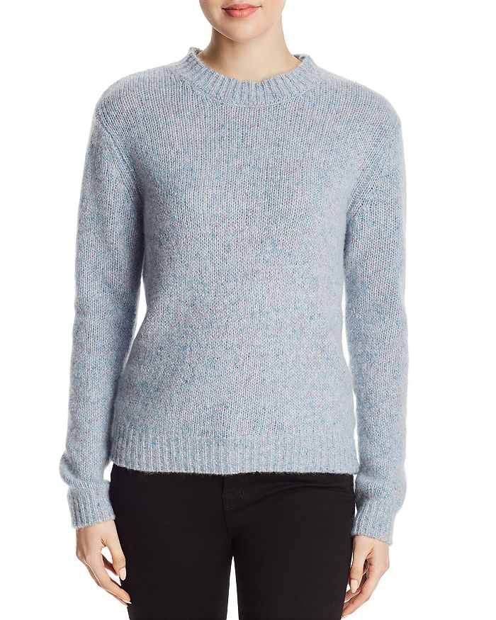 MAJESTIC SPECKLED CASHMERE SWEATER,T026-FPU064