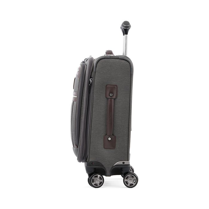 Shop Travelpro Platinum Elite International Expandable Carry On Spinner In Vintage Grey
