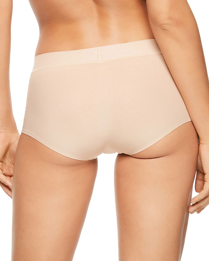 Shop Chantelle Soft Stretch One-size Boyshort In Ultra Nude