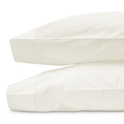 Matouk Milano Hemstitch King Pillowcase, Pair In Ivory