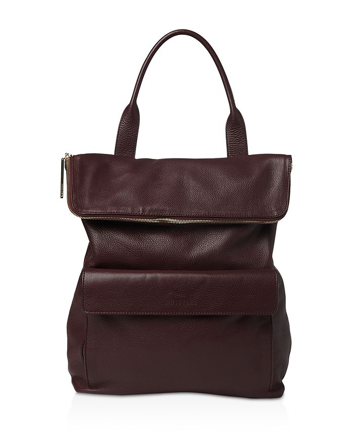 Whistles Verity Leather Backpack In Brown