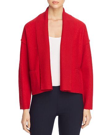 eileen fisher shawl collar cardigan