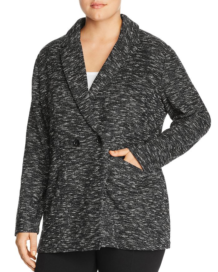 Eileen fisher shop double breasted blazer