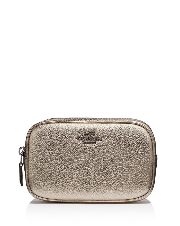 Coach metallic belt bag hotsell