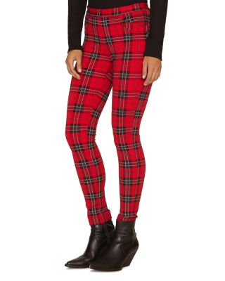 sanctuary grease plaid leggings