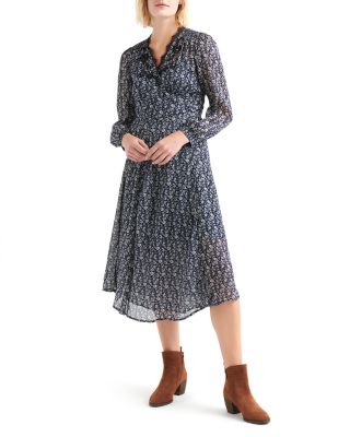 lucky brand wrap dress