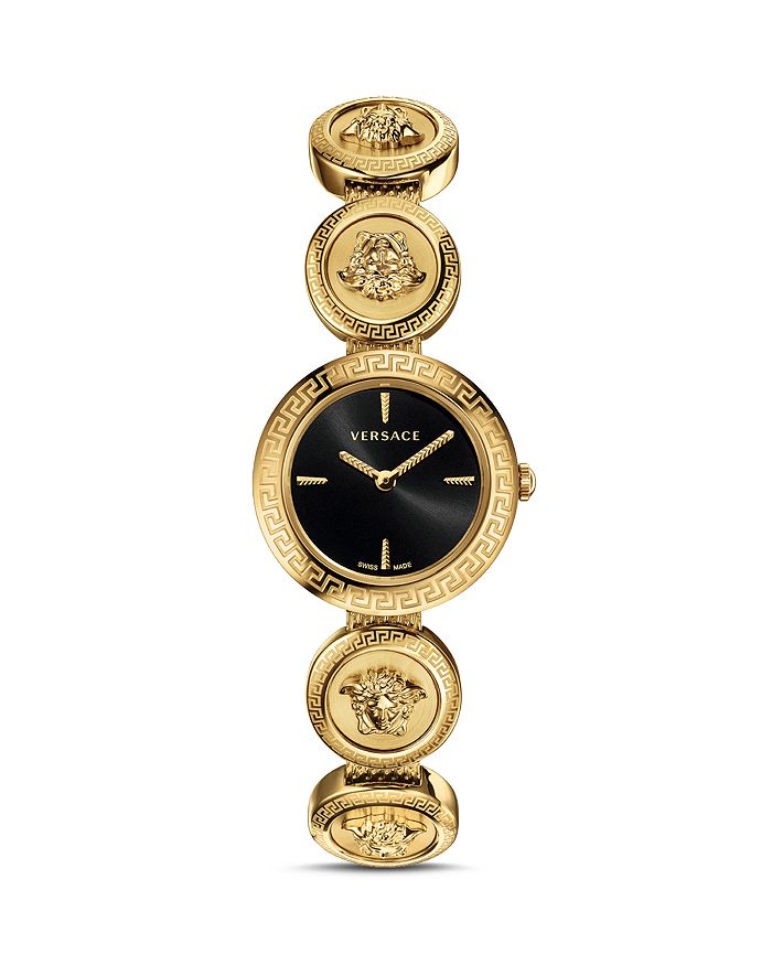VERSACE COLLECTION MEDUSA STUD ICON WATCH, 28MM,VERF00618