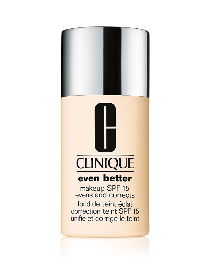 Shop Clinique Even Better Makeup Broad Spectrum Spf 15 Foundation In Wn 01 Flax (very Fair With Warm Neutral Undertones)