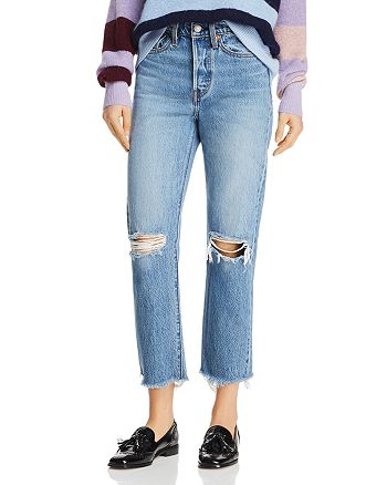 Levi's Wedgie Straight Jeans in Uncovered Truth | Bloomingdale's