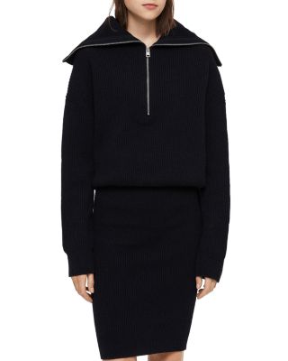 allsaints sweater dress