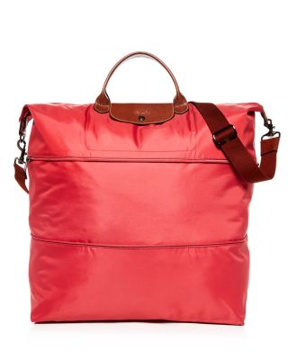 longchamp le pliage expandable travel duffel nylon weekender