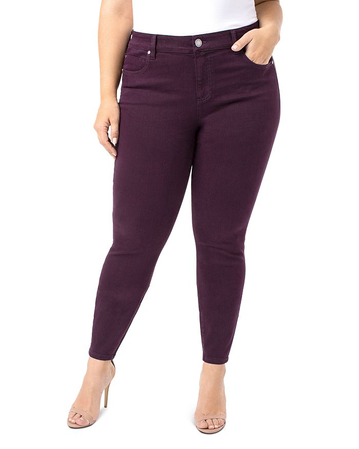 Liverpool Los Angeles Plus Liverpool Plus Abby Skinny Jeans in Rich ...