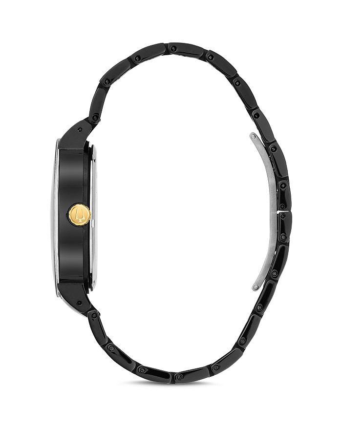 Shop Bulova Accutron Modern Watch, 40mm In Black/gold