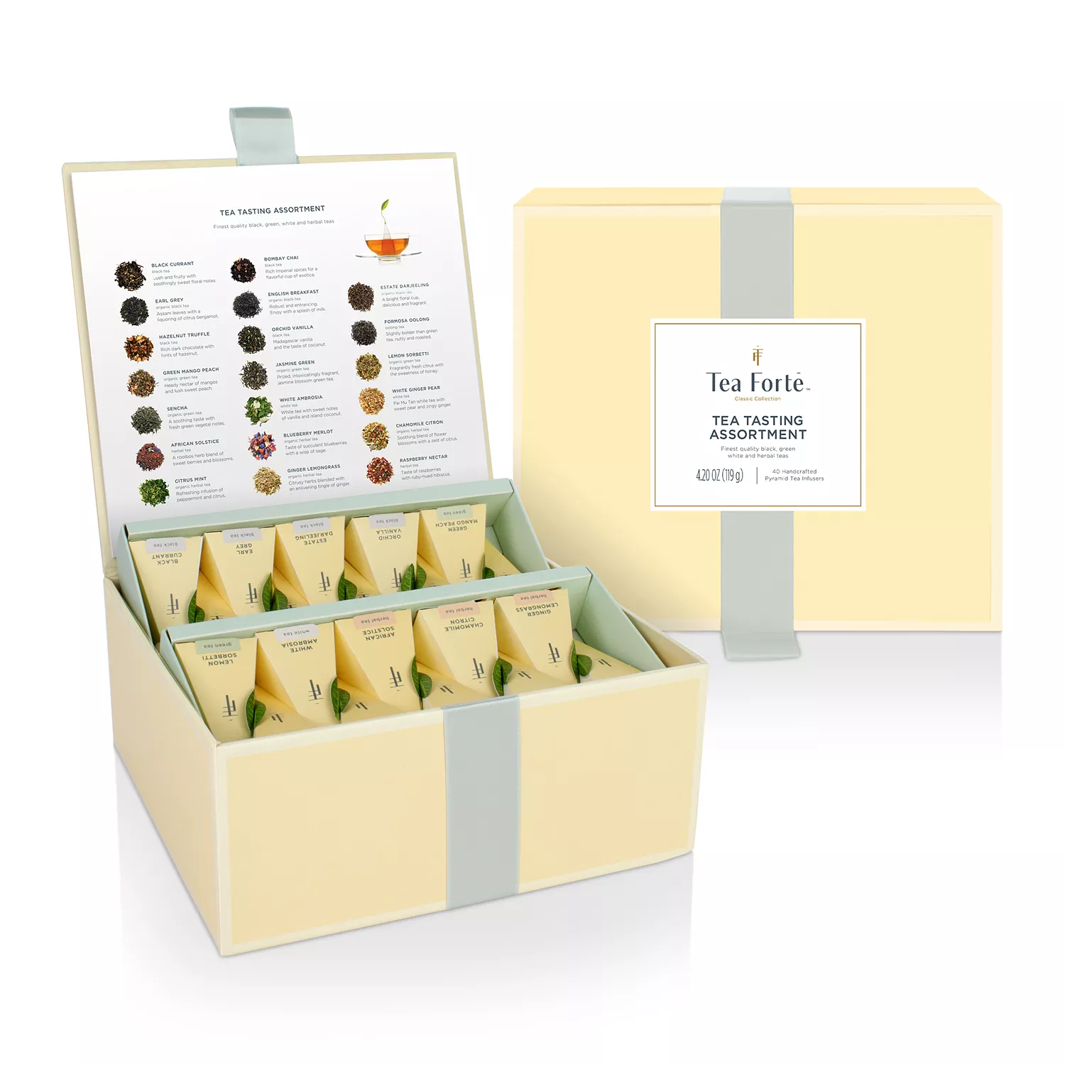 Tea Forté's Tea Tasting Assortment Set
