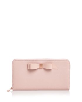 Zip Around Wallet Bloomingdale S - ted baker aine matinee bow zip around wallet