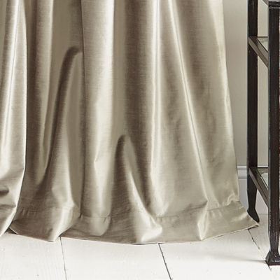 Modern Knotted Velvet 84&amp;quot; x 50&amp;quot; Window Panel, Pair