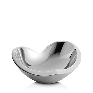 Shop Nambe Heart Bowl In Silver