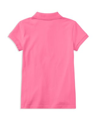Girls' Mesh Knit Polo - Big Kid