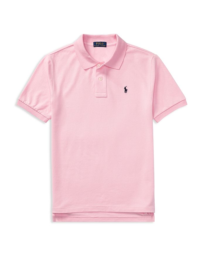 Polo Ralph Lauren Polo Pony Embroidered Cotton T-shirt In Carmel Pink
