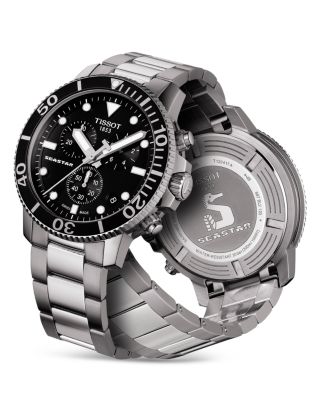 Seastar 1000 Blue-Dial Chronograph, 45.5mm