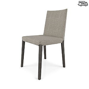 Huppe Cloe Dining Chair In Anthracite Birch / Nubia 061