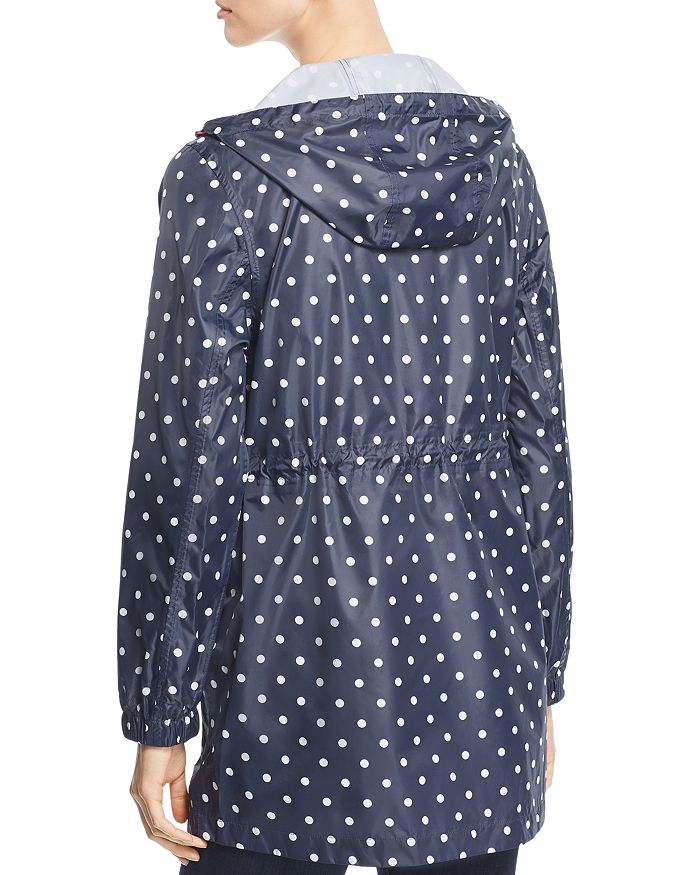 Joules Golightly Packable Dot Print Raincoat In Navy Spot ModeSens