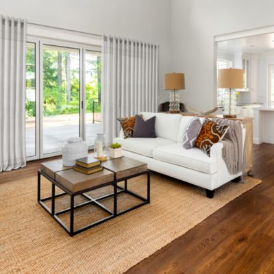 Carmen Sheer Indoor/Outdoor Tieback Curtain Collection