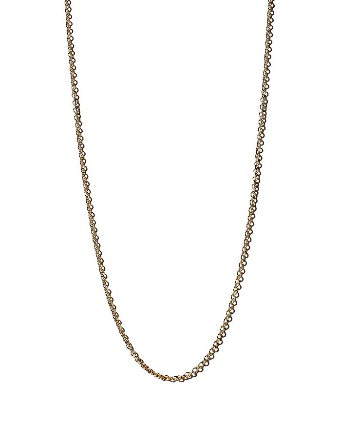 Zoë Chicco 14k Yellow Gold Tiny Cable Chain, 18 In Gold