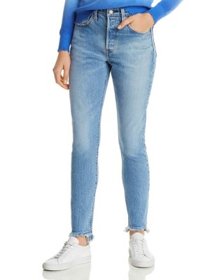Levi's 501 Skinny Jeans in Blue Mark 