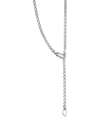 Sterling Silver & 18K Yellow Gold Beloved Lock Pendant Necklace, 18"