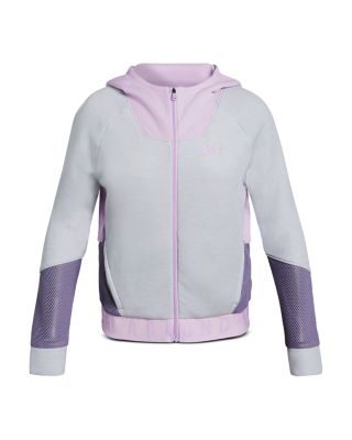 under armour jackets kids purple