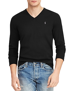 POLO RALPH LAUREN V-NECK SWEATER,710744675003