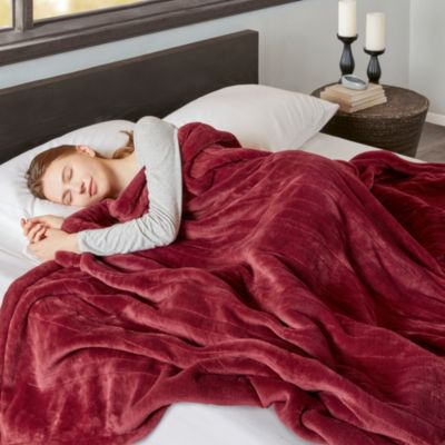 Heated Microlight to Berber Blanket, Queen