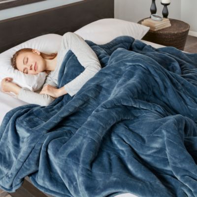 Heated Microlight to Berber Blanket, Queen