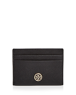 Tory Burch Robinson Leather Card Case