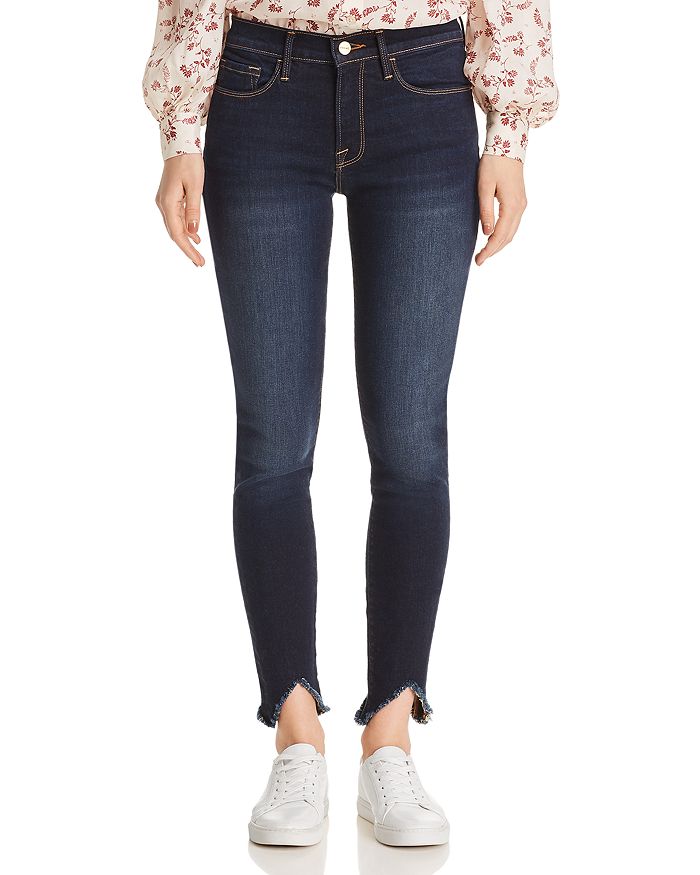 Triangle clearance hem jeans
