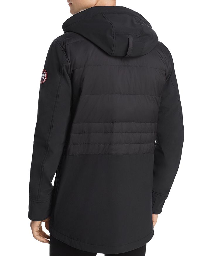 Canada Goose Breton Tri-durance Hooded Down Coat In Black | ModeSens