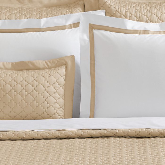 Matouk Ava Quilt, King In Champagne