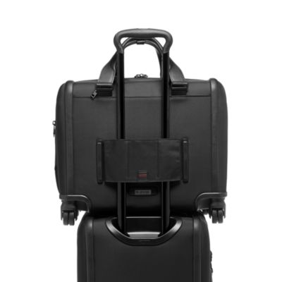 Alpha 3 Deluxe 4-Wheel Laptop Case Brief