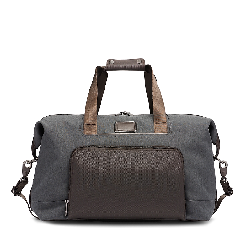 Tumi Alpha 3 Double Expansion Satchel In Silver