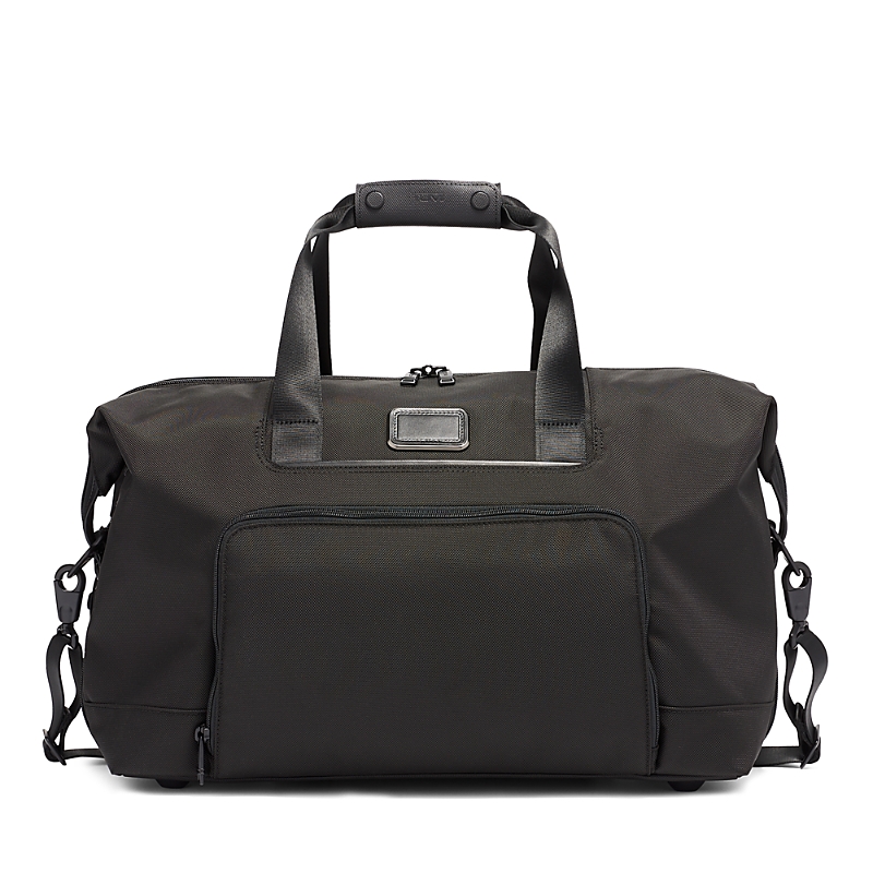Tumi Alpha 3 Double Expansion Satchel In Black