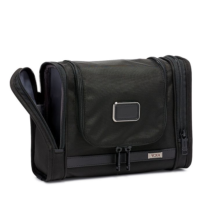Shop Tumi Alpha 3 Hanging Toiletry Kit In Black