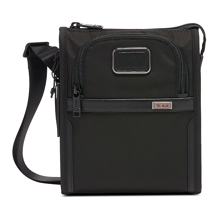 Shop Tumi Alpha 3 Small Pocket Bag In Black