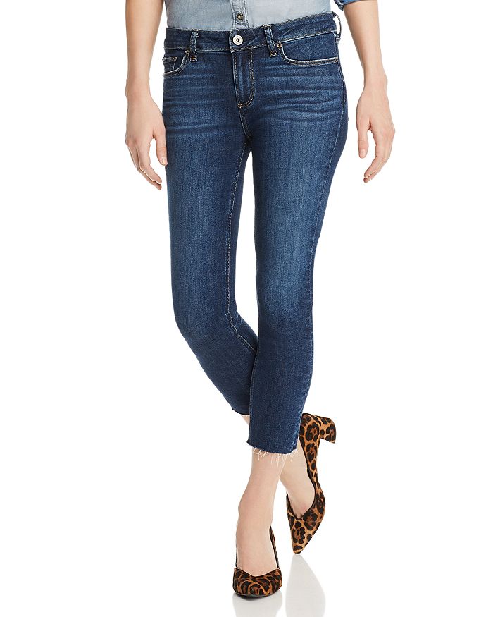 PAIGE SKYLINE MID RISE CROPPED SKINNY JEANS IN GREECE,4612984-6387