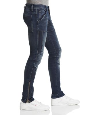 G-STAR RAW 5620 3D Ankle Zip Skinny Fit Jeans in Authentic