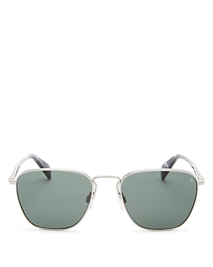 Rag & Bone Men's Square Sunglasses, 54mm In Silver/blue