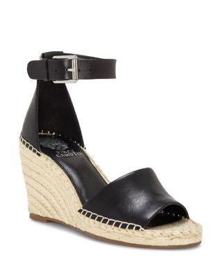 vince camuto leera ankle strap espadrille wedge sandals